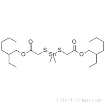 Acide 10-éthyl-4,4-diméthyl-7-oxo, 2-éthylhexylique de l&#39;acide 8-oxa-3,5-dithia-4-stannatétradécanoïque CAS 57583-35-4